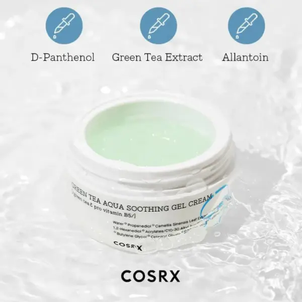 COSRX Hydrium Green Tea Aqua Soothing Gel Cream
