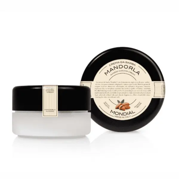 Mondial 1908 Almond Shaving Cream in Plexi Jar