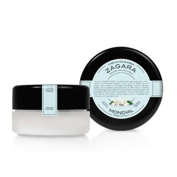 Mondial 1908 Zagara (Orange Flower) Shaving Cream in Plexi Jar